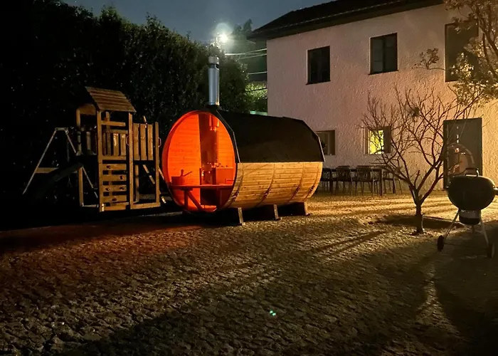 Sauna, Jacuzzi, Firepit, Playground - Oporto And 15min Apartament