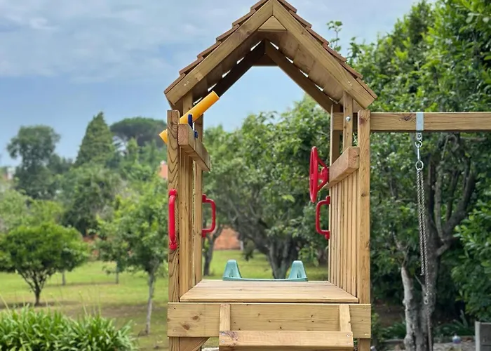 Sauna, Jacuzzi, Firepit, Playground - Oporto And 15min Apartament Sanfins