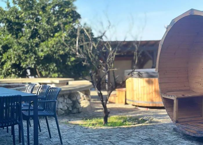 Sauna, Jacuzzi, Firepit, Playground - Oporto And 15min Apartament